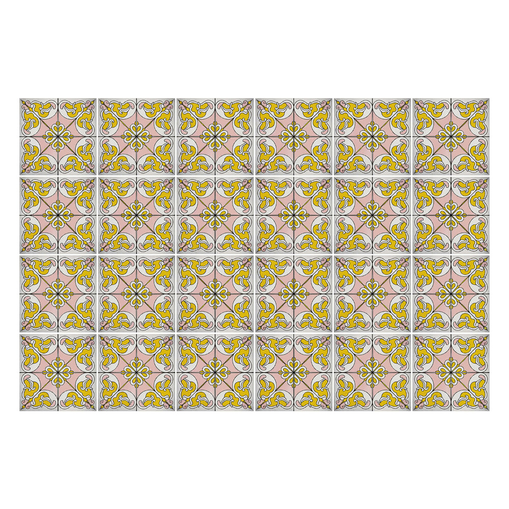 Naklejki samoprzylepne na kafelki Pastelowe kafelki