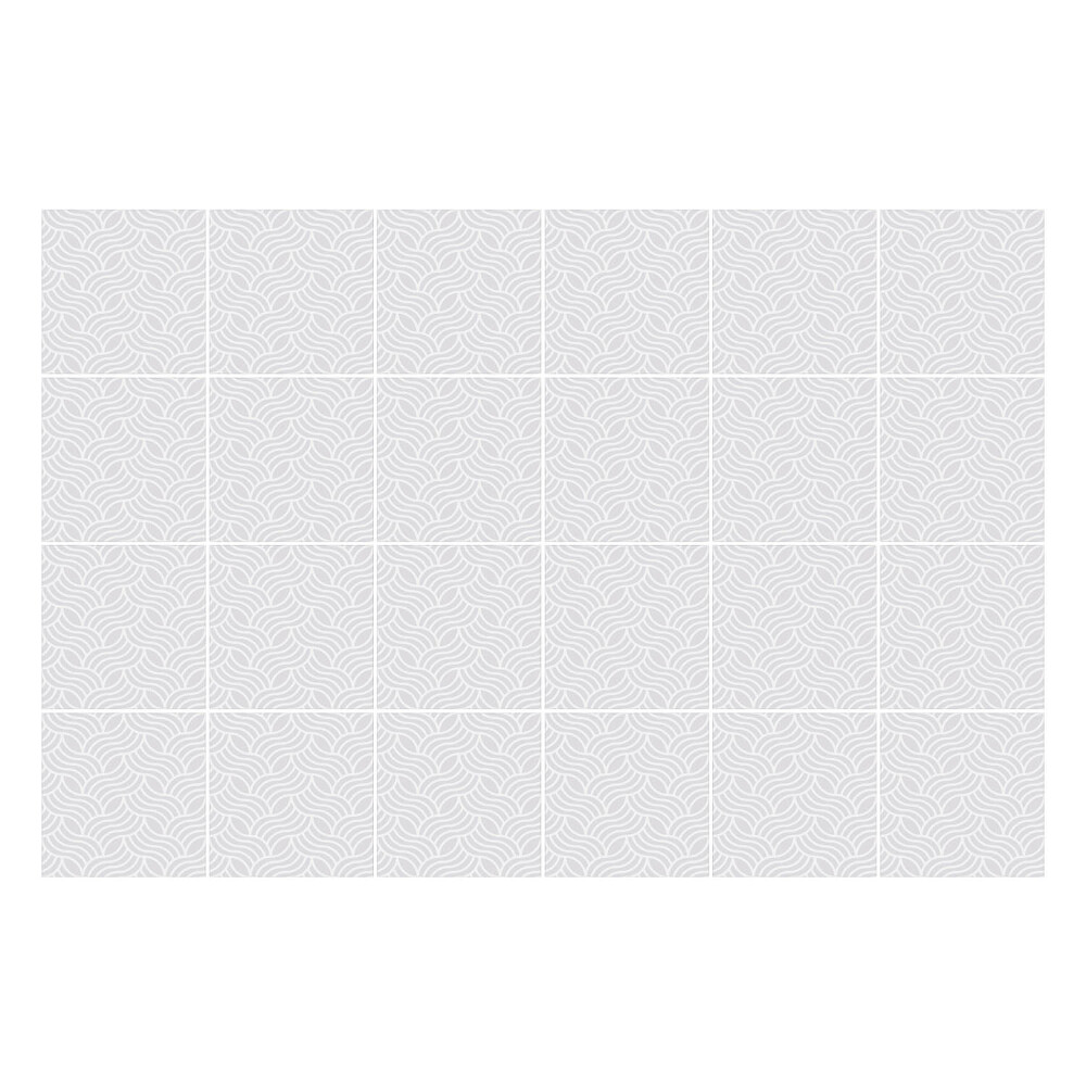 Naklejki samoprzylepne na kafelki Faliste linie w ruchu