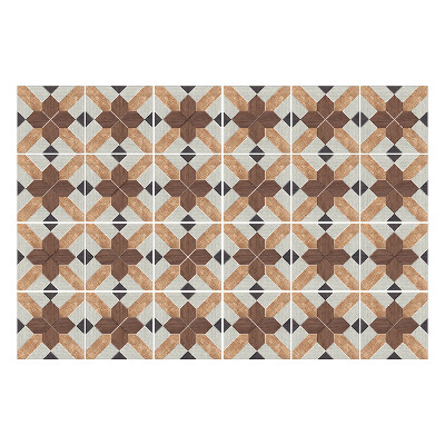 Okleina na płytki Geometryczne kwadraty i krzyże