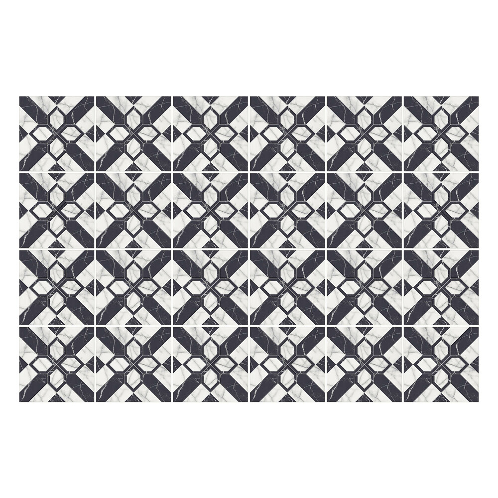 Naklejki na kafelki do kuchni Regularny wzór marmuru