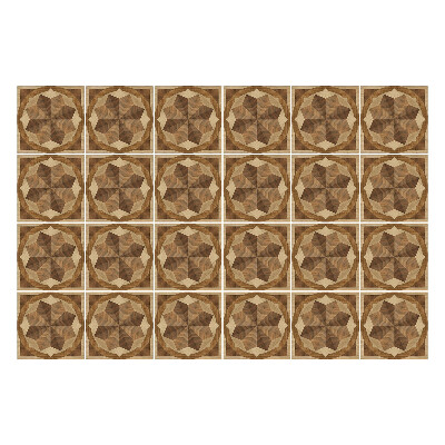 Okleina na płytki Drewniane gwiazdy