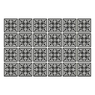 Okleina na płytki Minimalistycznie zdobione kafle