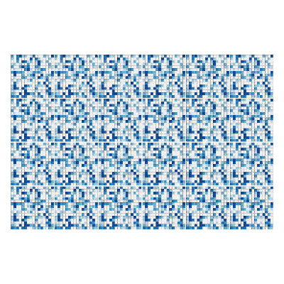 Okleina na płytki Błękitna drobna mozaika