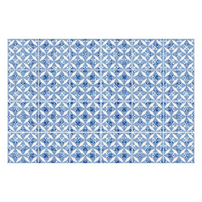 Naklejki na kafelki do kuchni Geometryczne diamenty w siatce