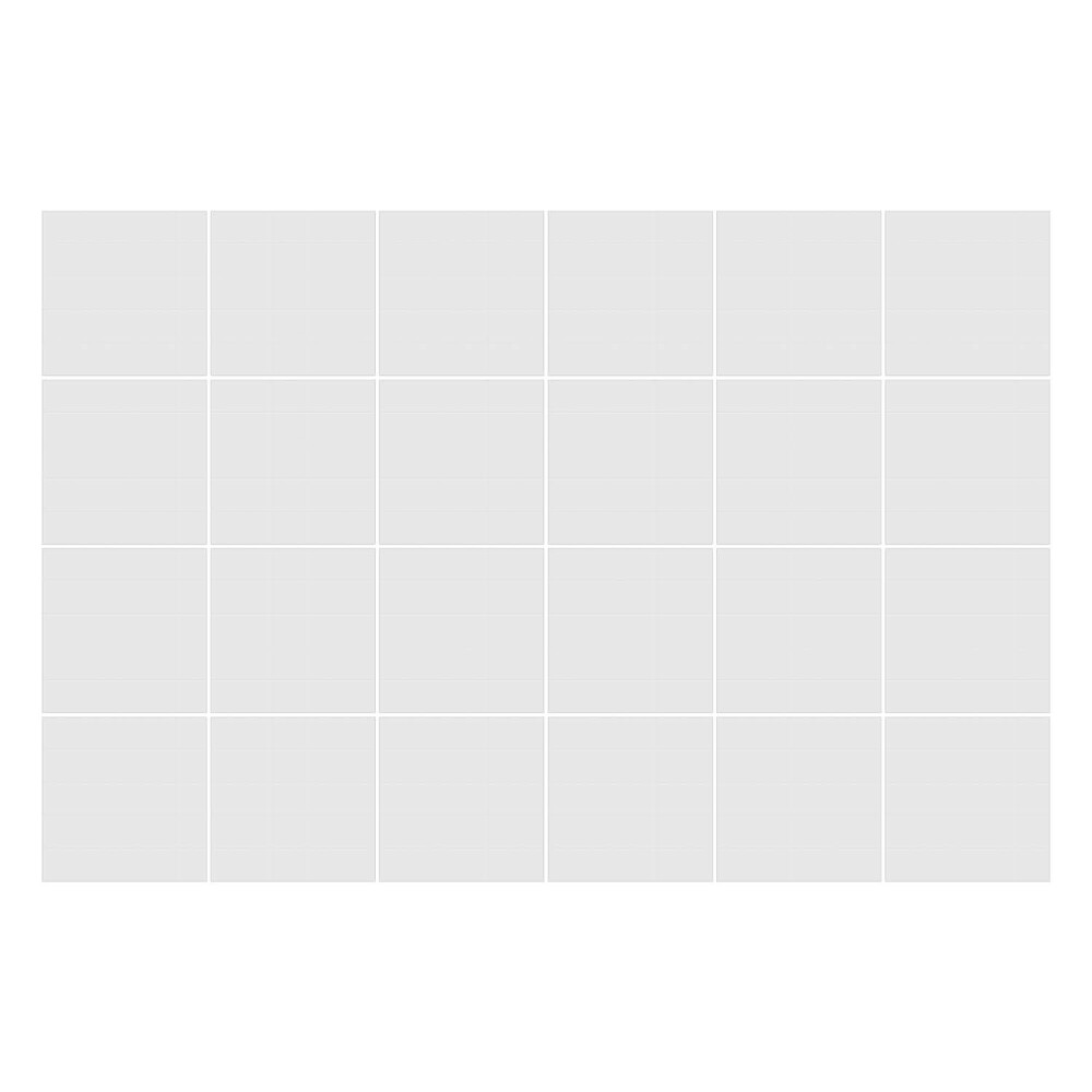 Okleina na płytki Prostokątne gładkie kafelki