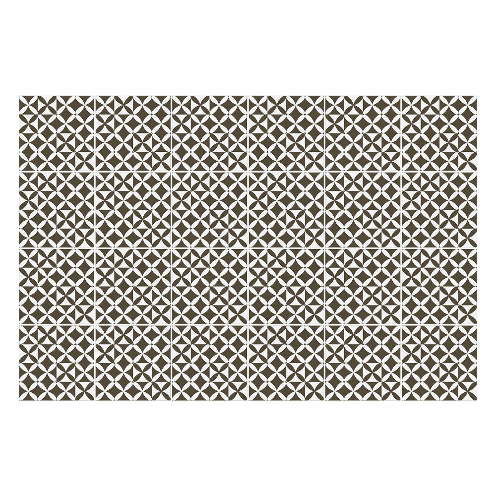 Naklejki na kafelki do kuchni Geometryczny modny wzór