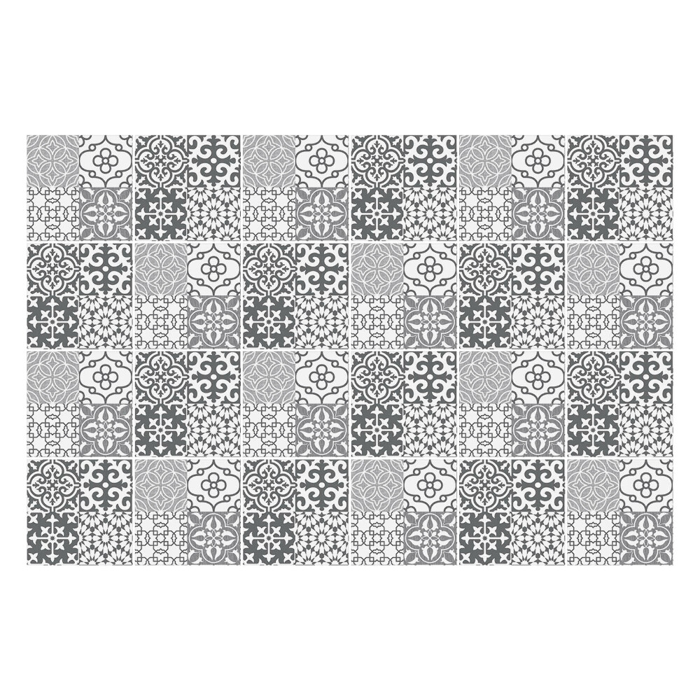 Naklejki samoprzylepne na kafelki Elegancko zdobione kafle