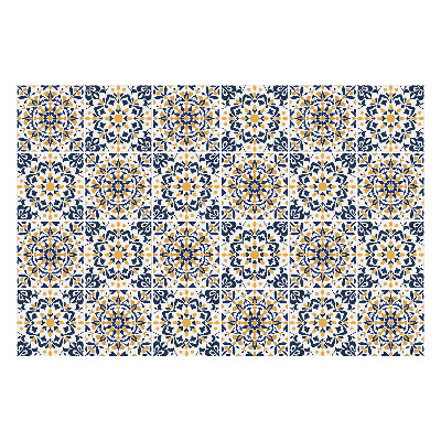 Okleina na płytki Kwiatowe mandale w siatce