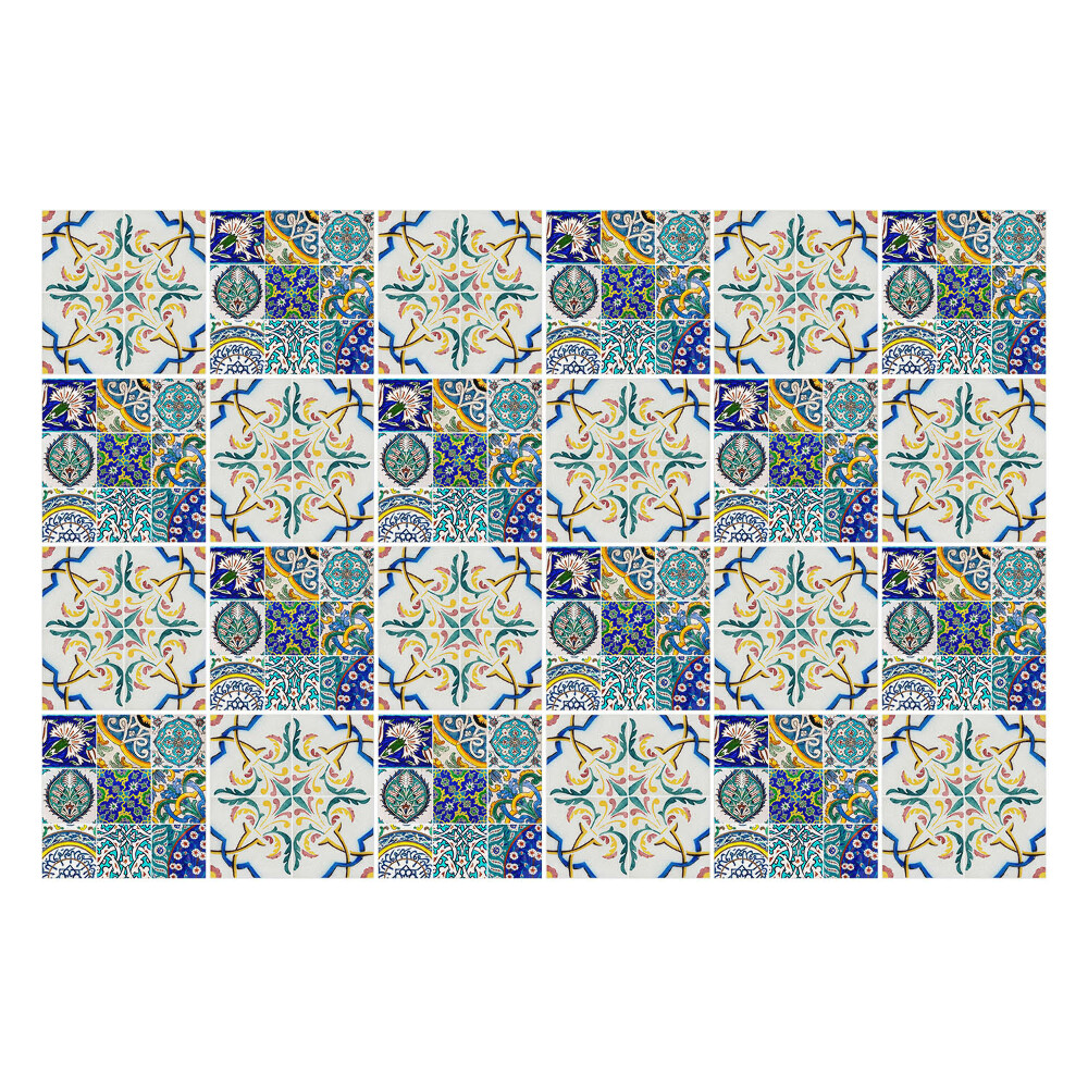 Okleina na płytki Retro vintage mozaika