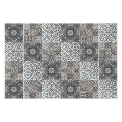 Okleina na płytki Stare kafle w mozaice