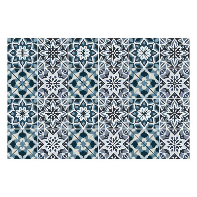 Naklejki samoprzylepne na kafelki Geometria kwiatowa