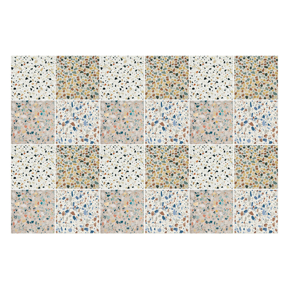 Naklejki samoprzylepne na kafelki Kamienny mozaikowy efekt