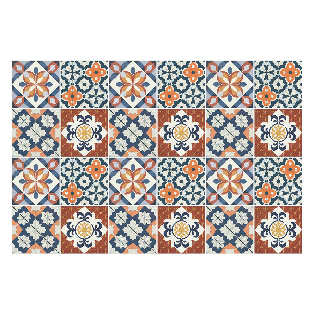 Okleina na płytki Bogato zdobione kafle