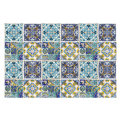 Okleina na płytki Retro kompozycja kafli