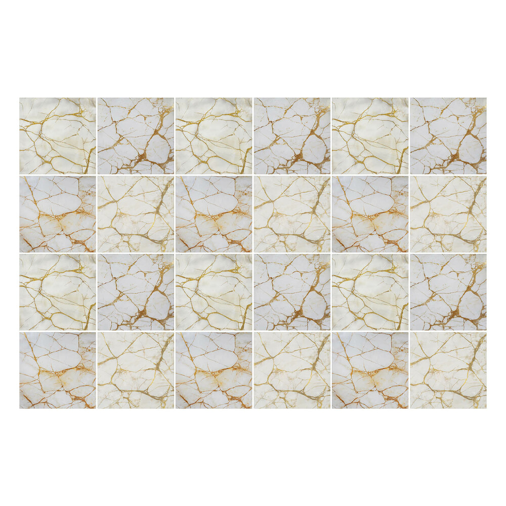 Naklejki na kafelki do kuchni Elegancki marmurowy motyw