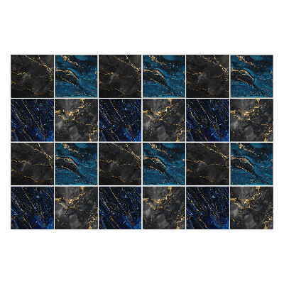 Naklejki samoprzylepne na kafelki Elegancka mozaika marmuru