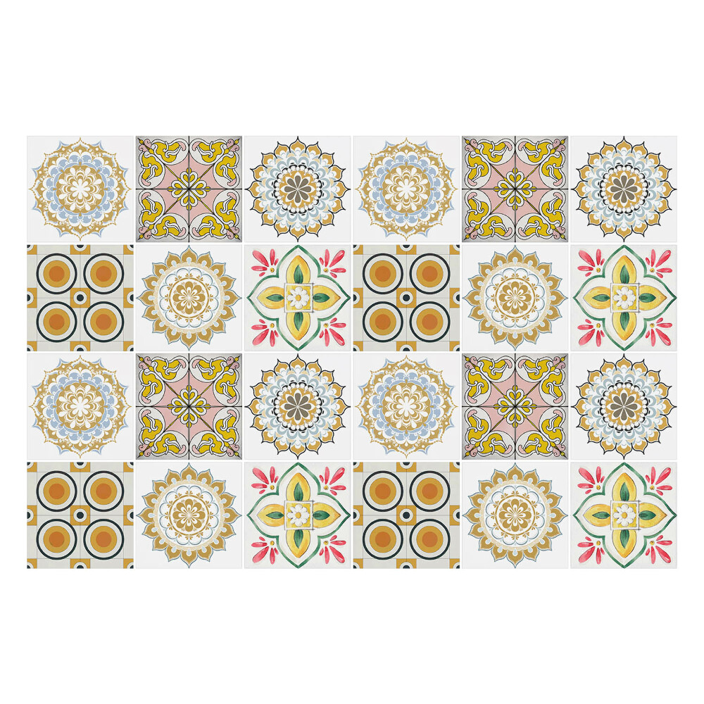 Naklejki samoprzylepne na kafelki Różnorodne kafelki