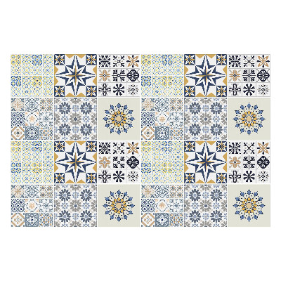 Okleina na płytki Wzorzyste kafle w mozaice