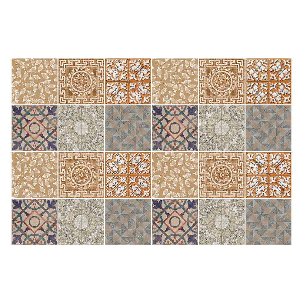 Naklejki na kafelki do kuchni Stara mozaika kafli