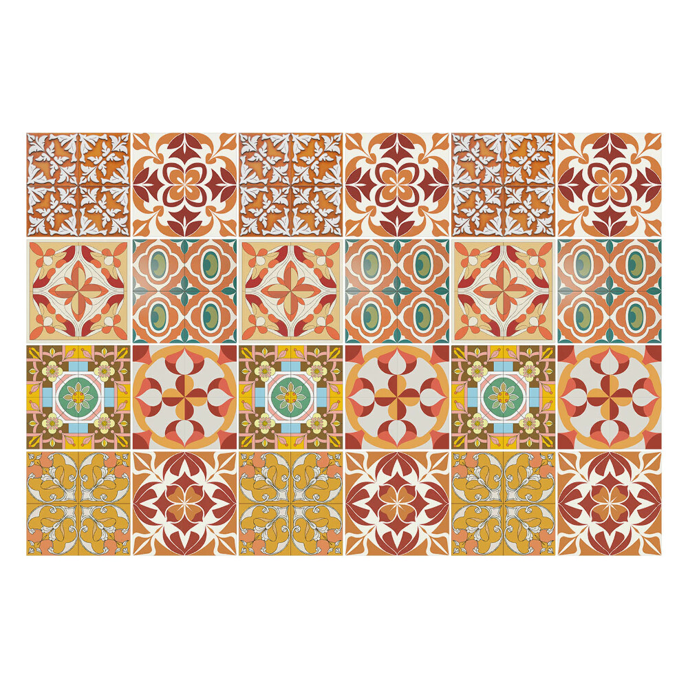 Naklejki na kafelki do kuchni Vintage kompozycja kafli