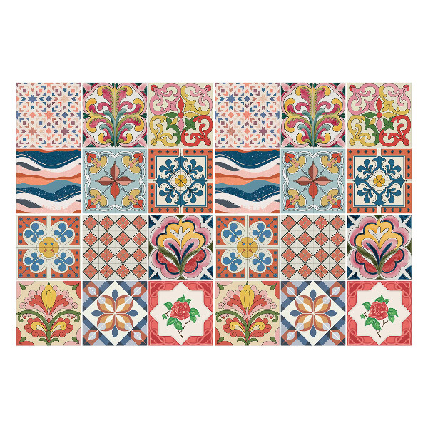 Naklejki na kafelki do kuchni Kolekcja klasycznych motywów