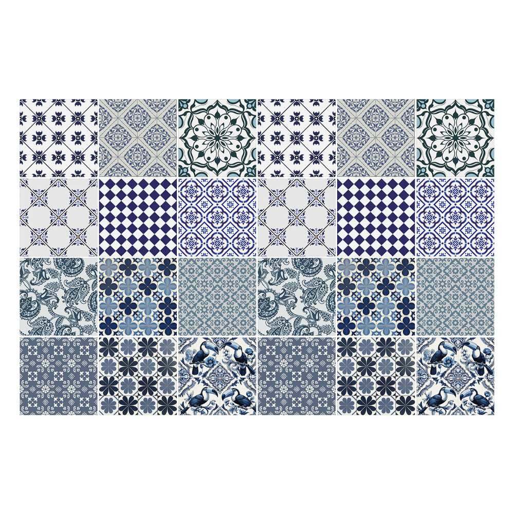 Naklejki na kafelki do kuchni Kolekcja klasycznych motywów