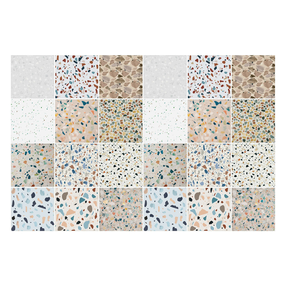 Okleina na płytki Miks kruszonych kamieni