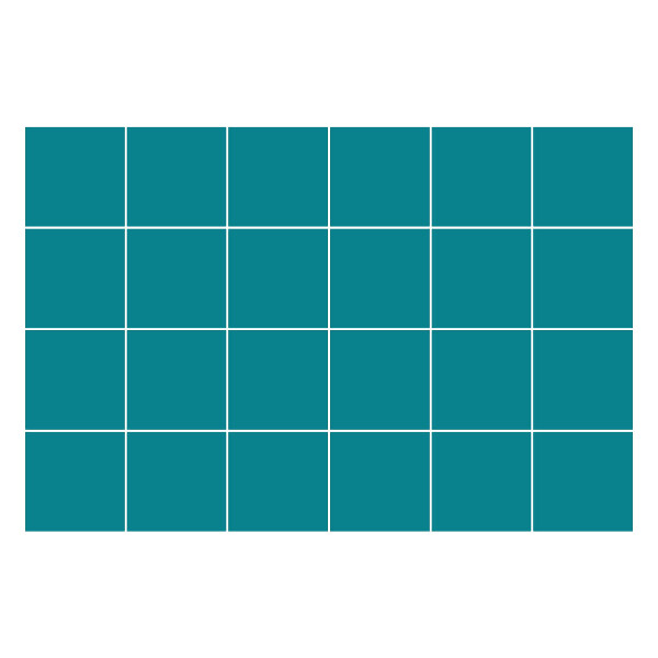 Naklejki samoprzylepne na kafelki Kolor Turkusowy