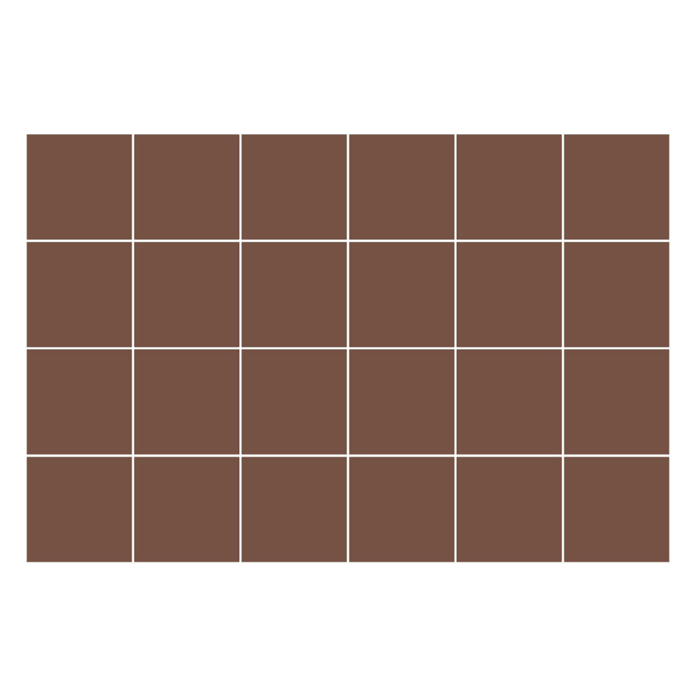 Naklejki na kafelki do kuchni Kolor Brązowy