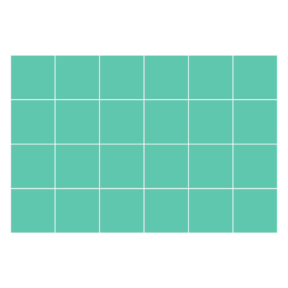 Naklejki na kafelki do kuchni Kolor Miętowy