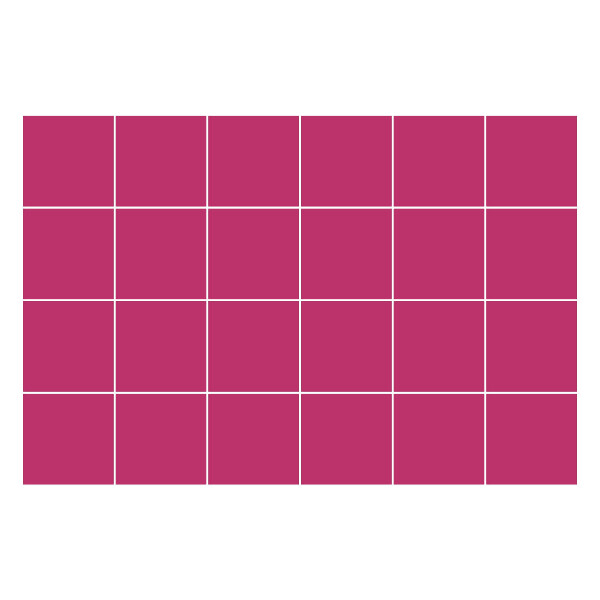 Okleina na płytki Kolor Różowy