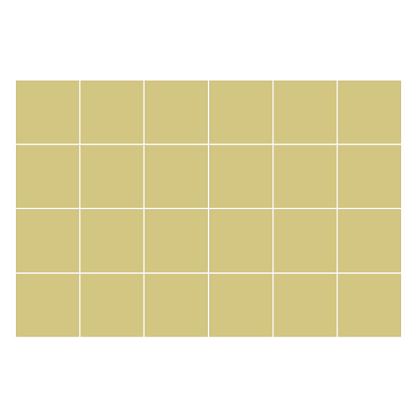 Okleina na płytki Kolor Żółty