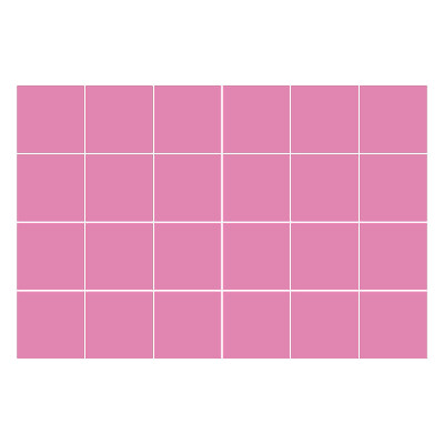 Naklejki samoprzylepne na kafelki Kolor pastelowy różowy