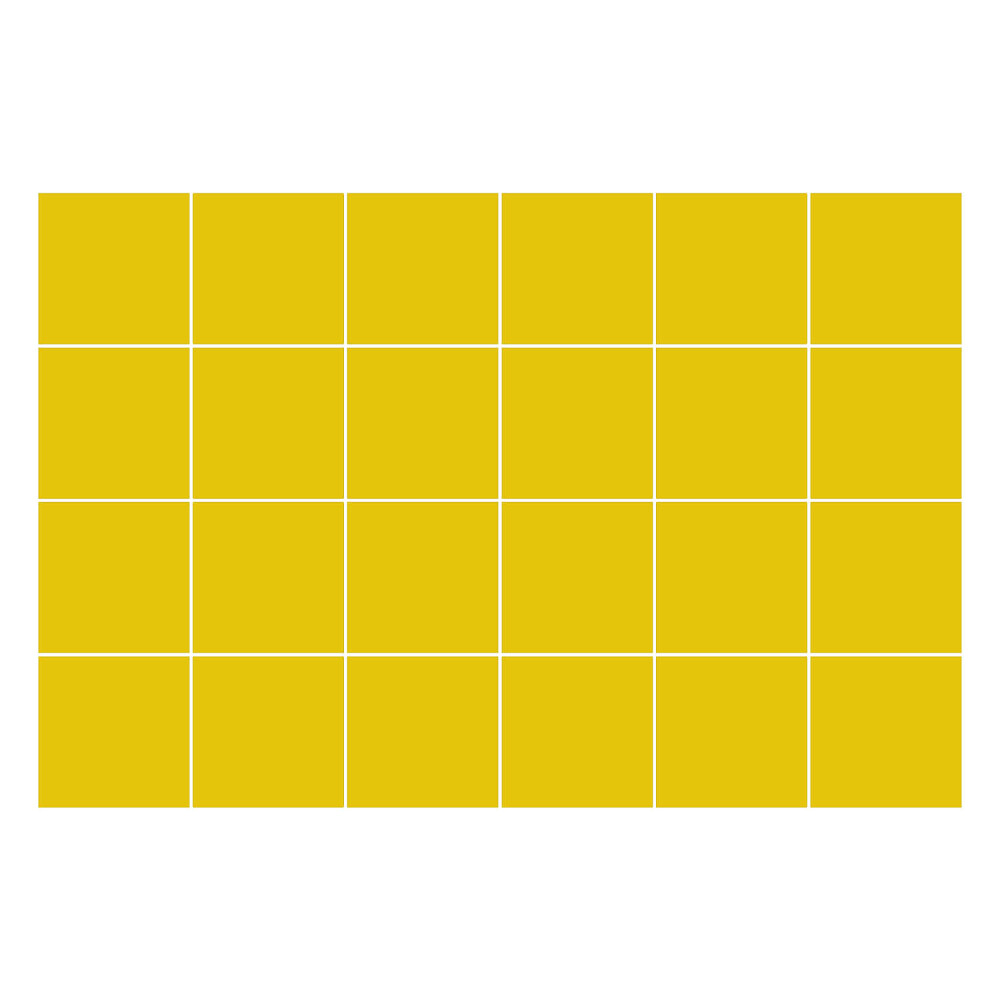 Okleina na płytki Kolor Żółty