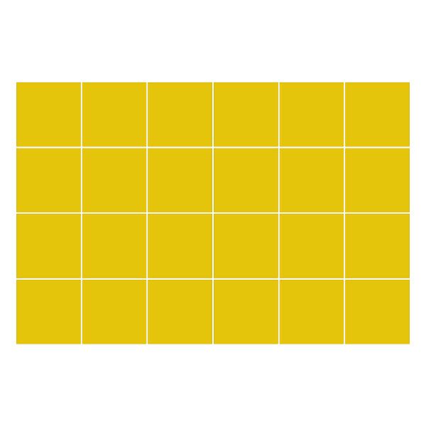 Okleina na płytki Kolor Żółty