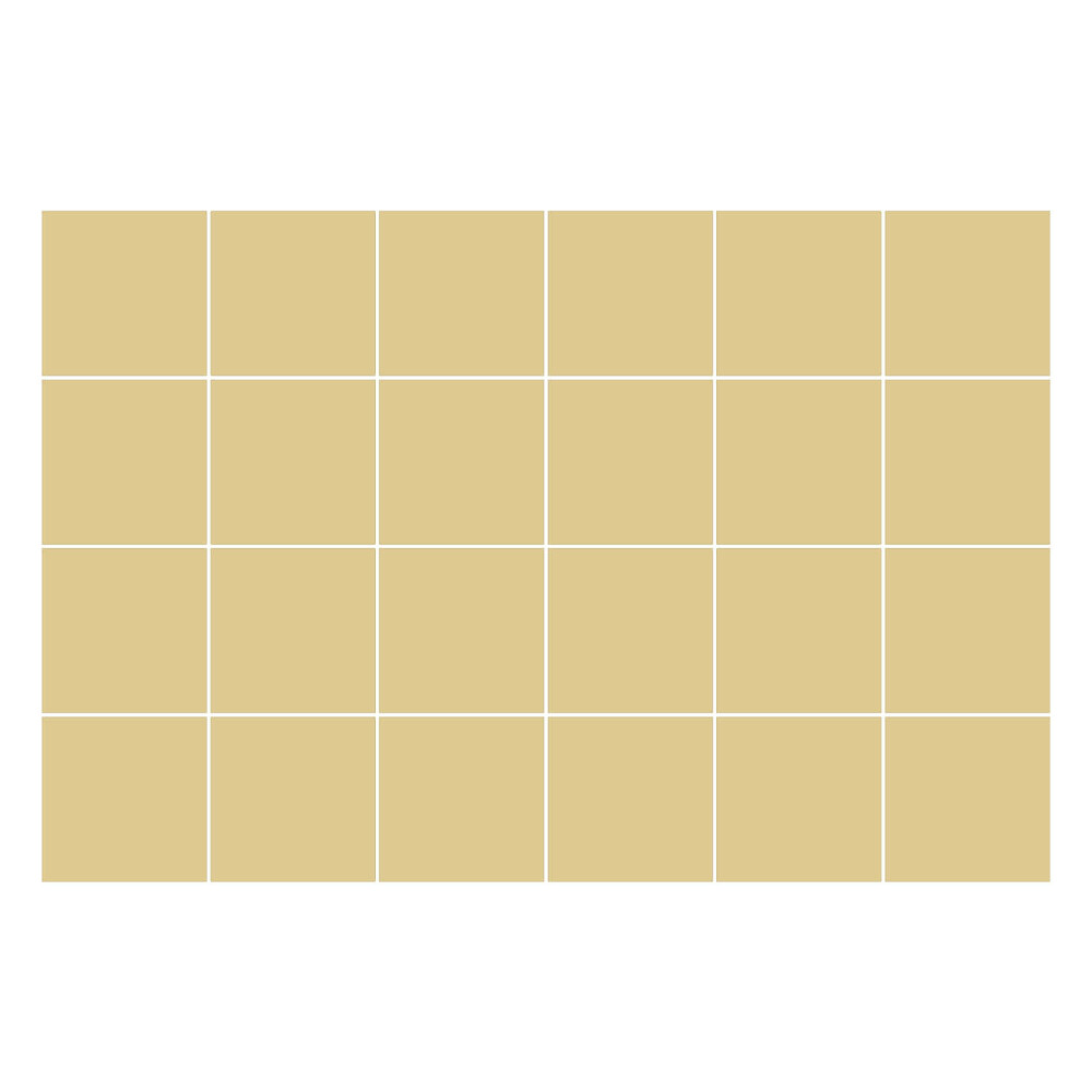 Naklejki samoprzylepne na kafelki Kolor pastelowy żółty