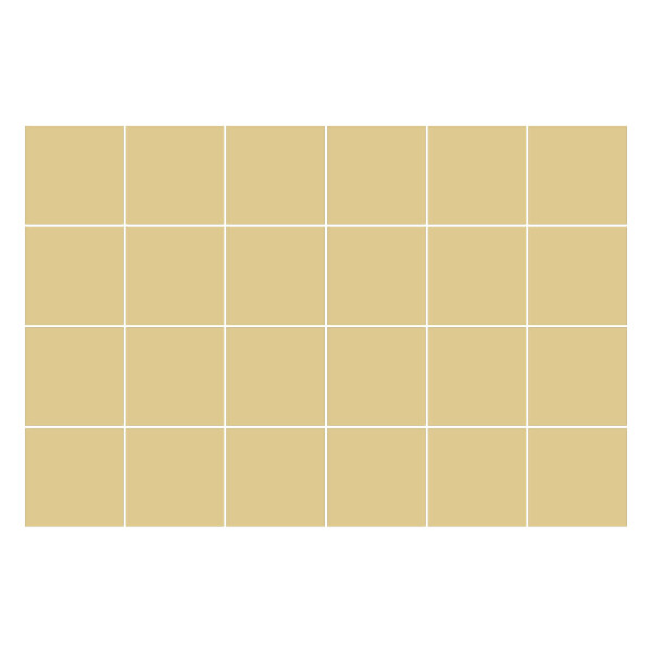 Naklejki samoprzylepne na kafelki Kolor pastelowy żółty