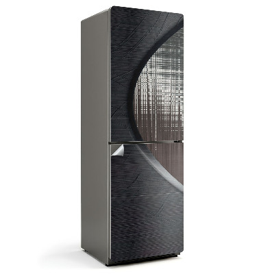 Okleina na lodówkę Abstrakcyjny wzór z falami