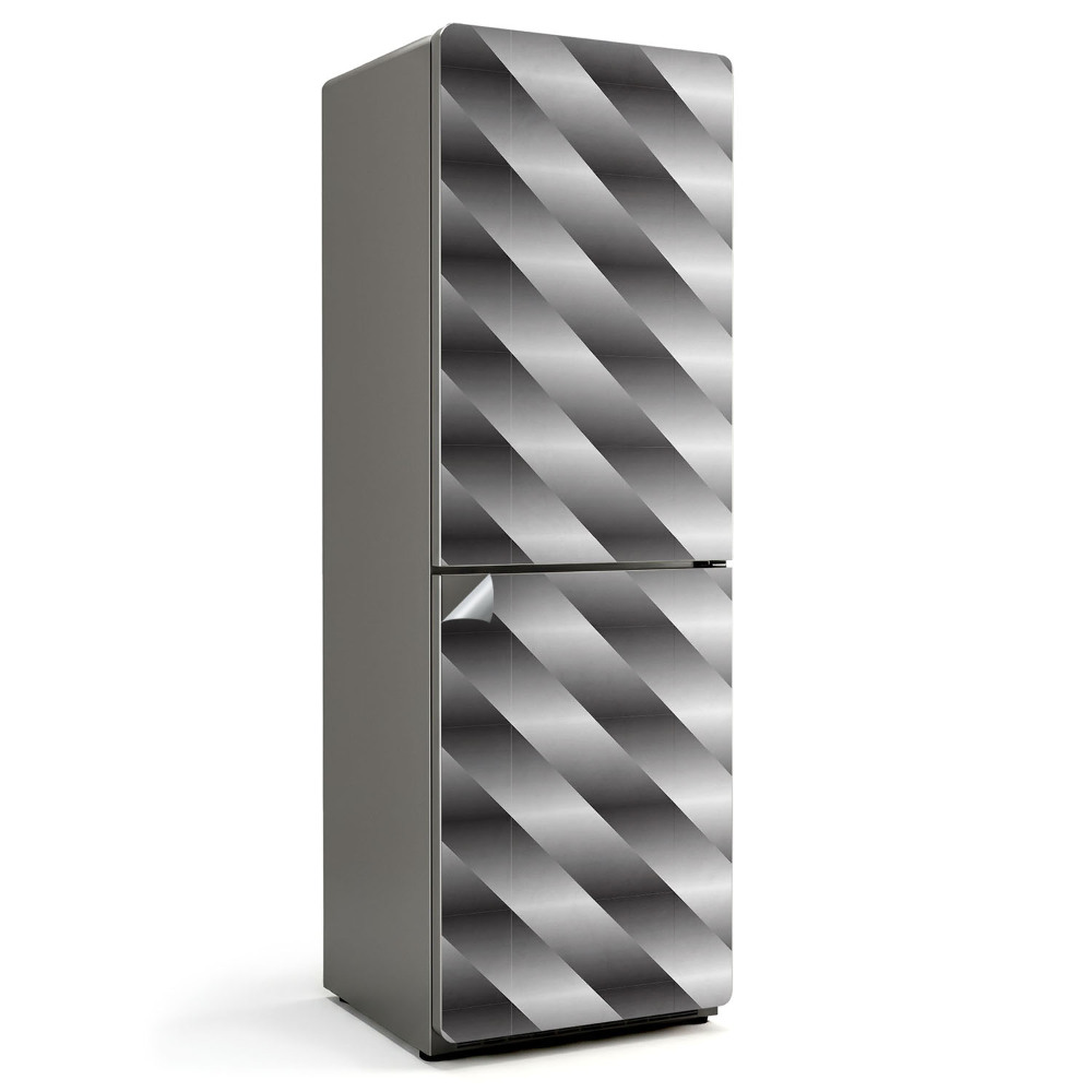 Okleina na lodówkę Dynamiczne linie w ruchu