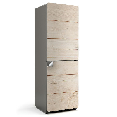 Samoprzylepna naklejka na lodówkę Deska drewniana w poziomie