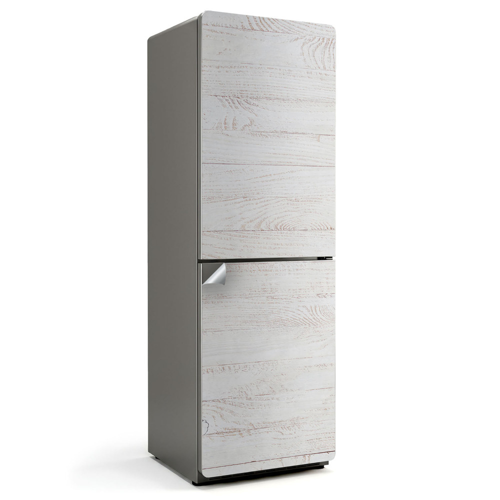 Naklejka tapeta na lodówkę Drewniany wzór desek