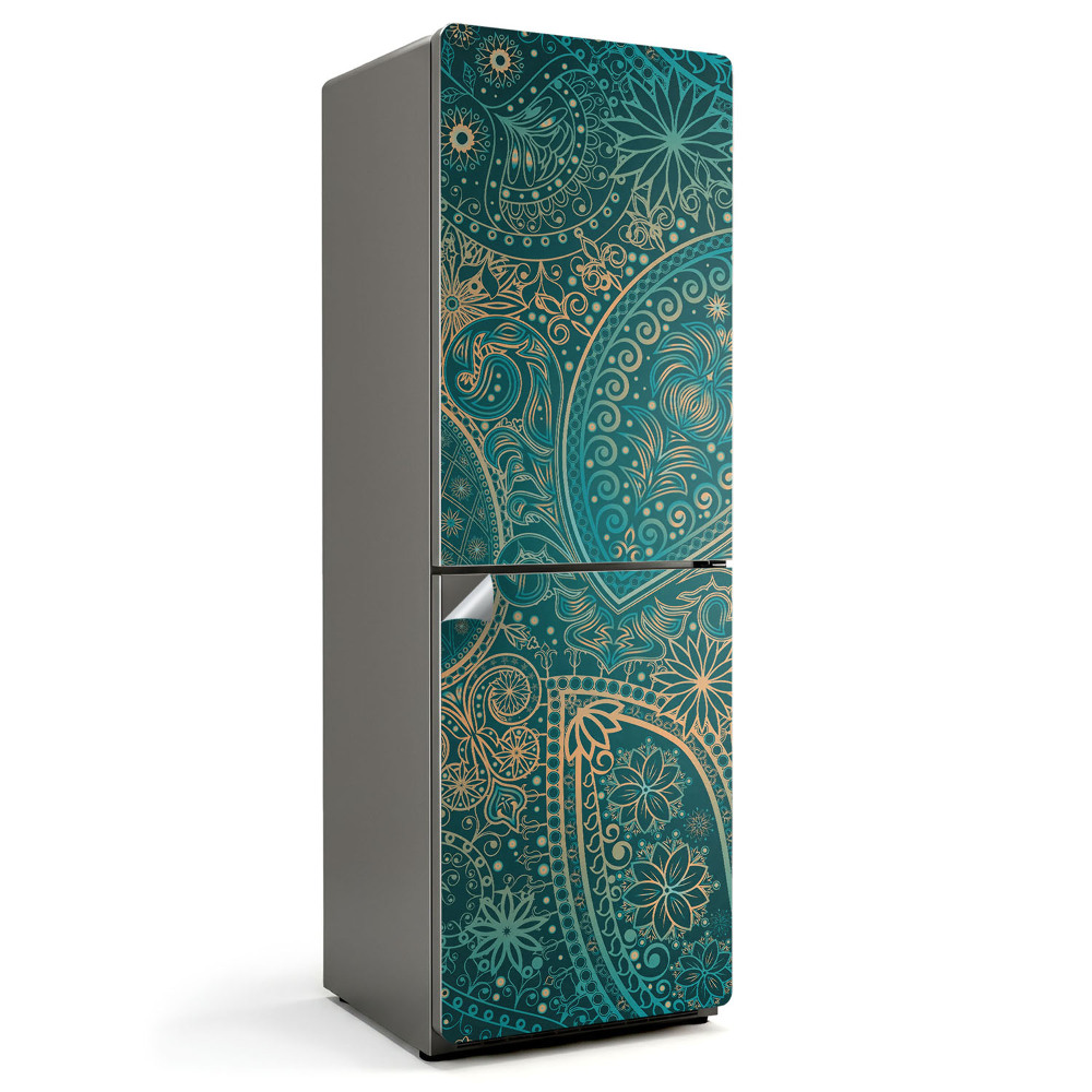 Samoprzylepna naklejka na lodówkę Orientalny wzór etniczny