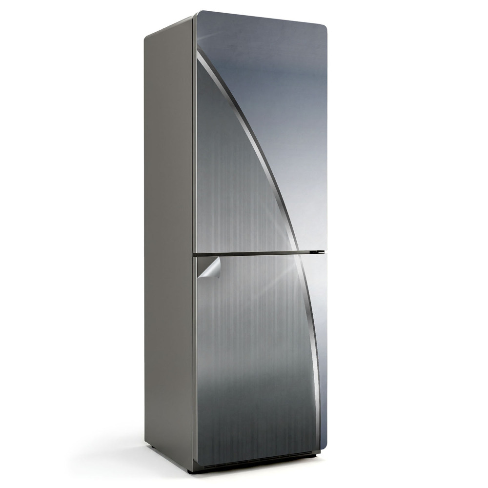 Okleina na lodówkę Nowoczesny wzór metaliczny