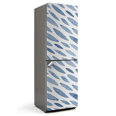 Okleina na lodówkę Wzór falistych pociągnięć