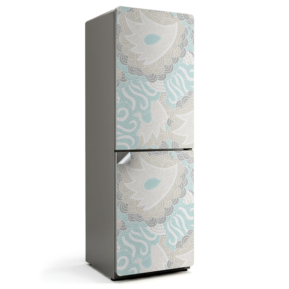 Okleina na lodówkę Abstrakcyjny wzór roślinny