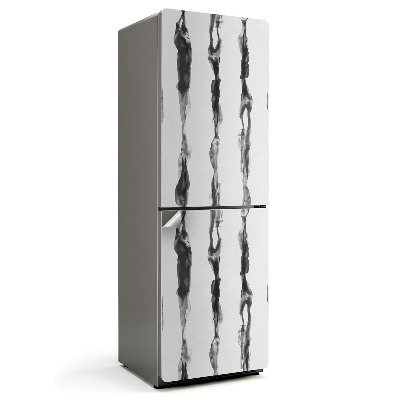 Okleina na lodówkę Abstrakcyjne smugi w pionie