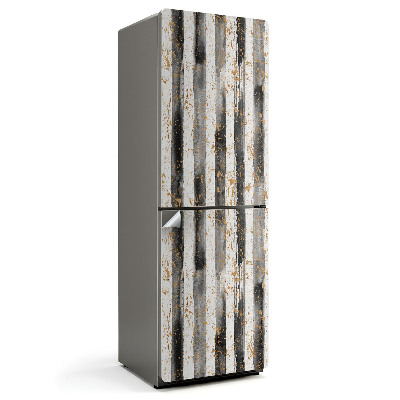 Okleina na lodówkę Abstrakcyjne pionowe pasy