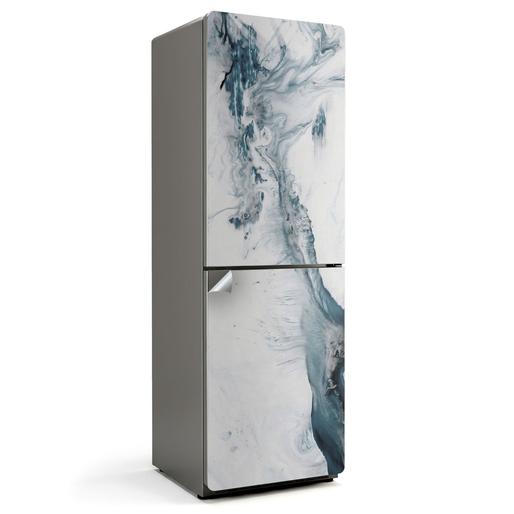 Okleina na lodówkę Abstrakcyjny wzór płynów