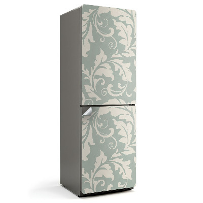 Samoprzylepna naklejka na lodówkę Stylowy wzór roślinny