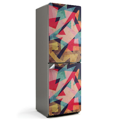 Okleina na lodówkę Abstrakcyjne kształty i linie